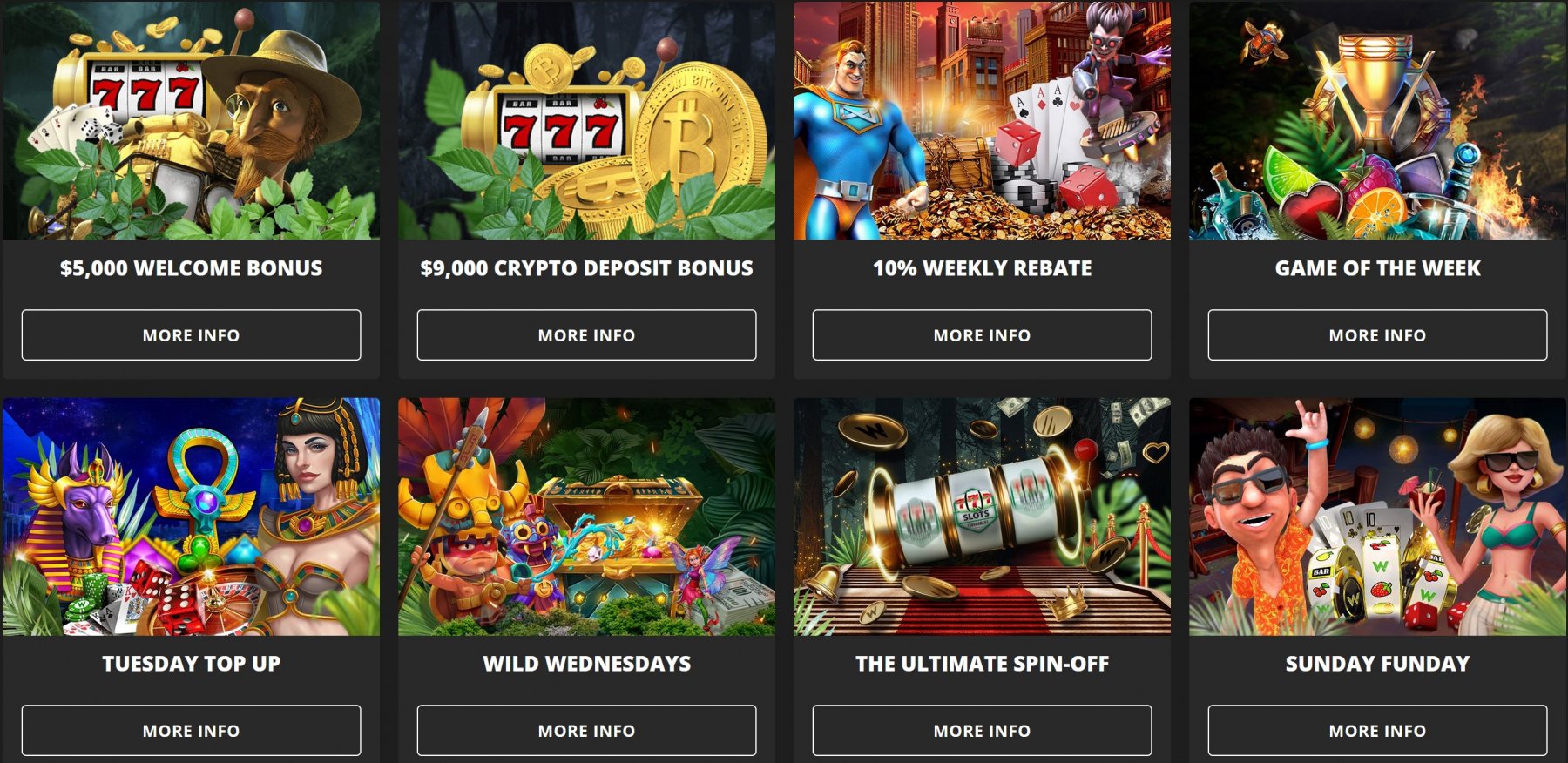 Wild Casino promotions image